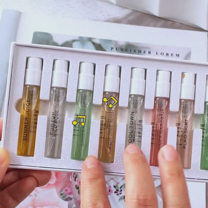 8 Perfumes Gift Box – Elegant Fragrance Collection