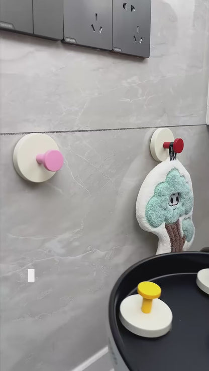 Rotating Vacuum Suction Wall Hook (Pack of 4)