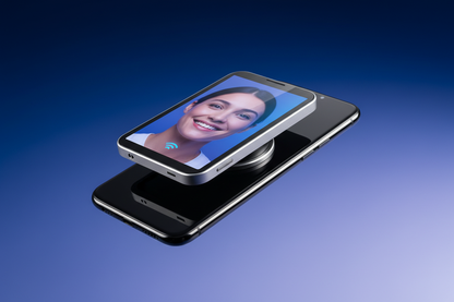 📱 Wireless Magnetic Selfie Screen – See Yourself. Shoot Like a Pro.